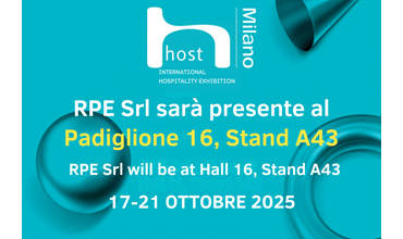RPE Srl en HostMilano 2025